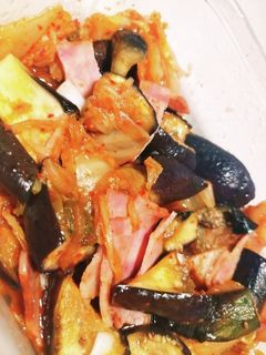 レンチンだけのナスキムチ-レシピのメイン写真
