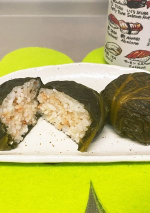 高菜の寿司飯おにぎり☆めはり寿司風-レシピのメイン写真