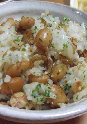 大豆とじゃこのまぜごはん-レシピのメイン写真
