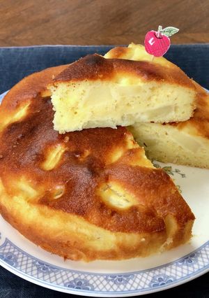 とても簡単でとても美味しいりんごのケーキ-レシピのメイン写真