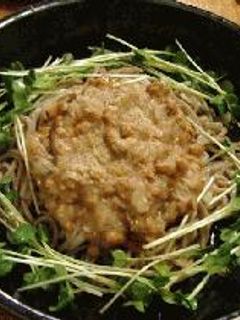 納豆おろしそば-レシピのメイン写真