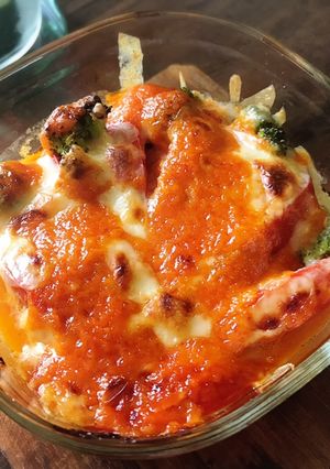 トマトとブロッコリーのチーズ焼き♡-レシピのメイン写真