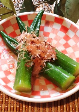 フライパン一つでオクラのおひたし-レシピのメイン写真