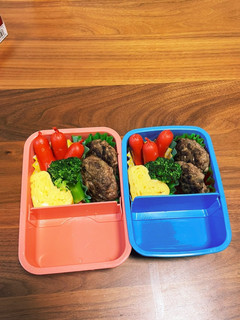 8/17 弁当 ハンバーグ-レシピのメイン写真