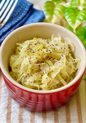 キャベツだけ簡単！やみつき☆酢キャベツ-レシピのメイン写真
