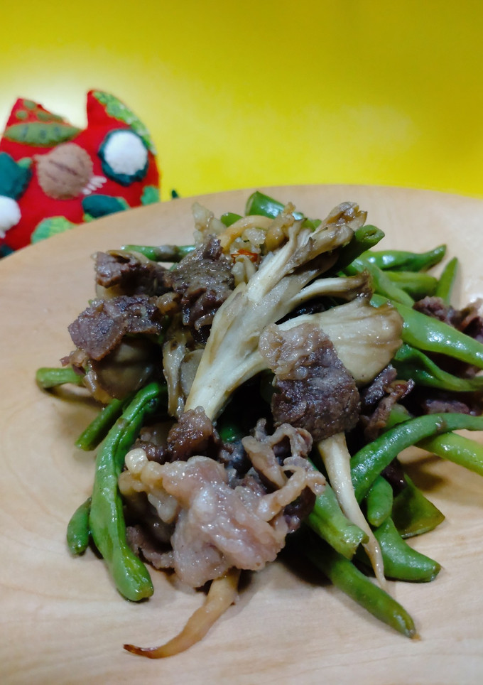 いんげんと牛肉の甘辛炒め-レシピのメイン写真