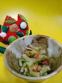ゴーヤの梅おかか和え -レシピのメイン写真