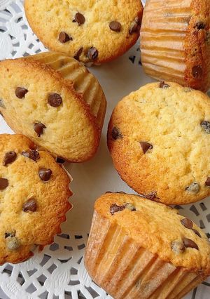 ほっこり♡チョコチップマフィン-レシピのメイン写真