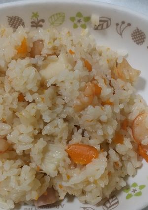 炊飯器１つで簡単★シーフードピラフ-レシピのメイン写真