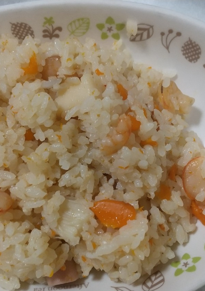 炊飯器１つで簡単★シーフードピラフ-レシピのメイン写真