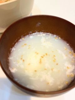 捨てるのもったいない!卵白だけスープ-レシピのメイン写真
