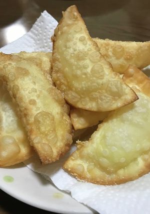 餃子の皮のチーズ揚げ-レシピのメイン写真