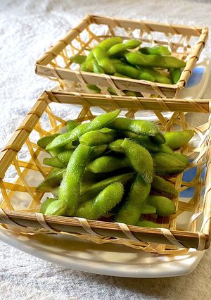 ズボラでも大丈夫！枝豆を少ない水で茹でる-レシピのメイン写真