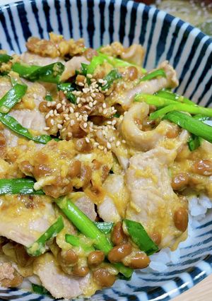 にらたま納豆丼-レシピのメイン写真