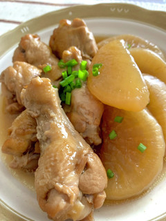 大根と手羽元のうま煮♪-レシピのメイン写真
