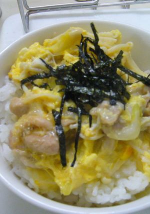 卵トロトロ!!絶品塩親子丼-レシピのメイン写真