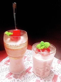 スイカ救済 簡単スイカシェイク-レシピのメイン写真