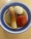 うどんダシで作る☆簡単冷製おでん