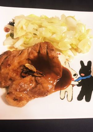 トンテキソース 簡単覚えやすい-レシピのメイン写真