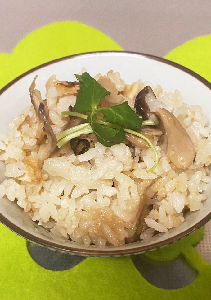 きのこ3種の炊き込みご飯♫-レシピのメイン写真