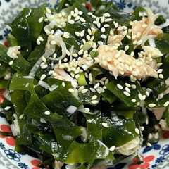 รูปของ スピード料理✱ツナわかめのサラダ