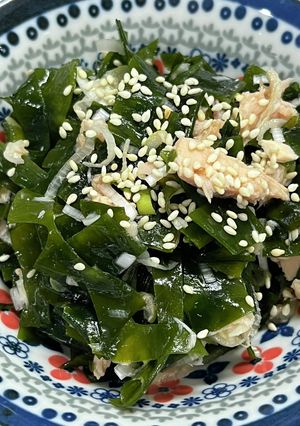 スピード料理✱ツナわかめのサラダ-レシピのメイン写真