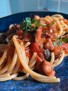 タコのパスタ-レシピのメイン写真