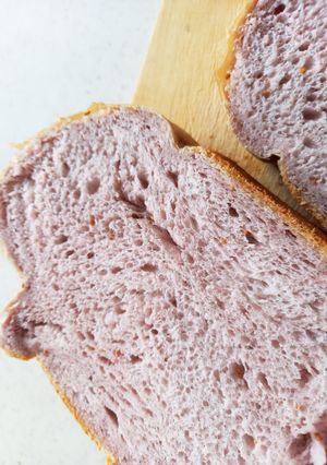 ラズベリー食パン-レシピのメイン写真