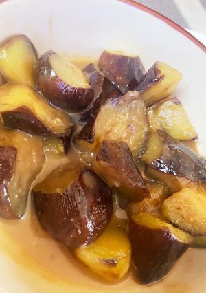 ナスの簡単味噌煮-レシピのメイン写真