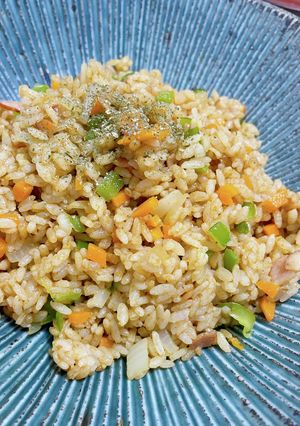 レンチンカレーピラフ-レシピのメイン写真