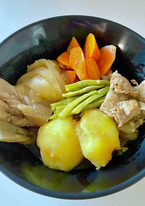 簡単☆ホクホク!じゃがいも1コの肉じゃが-レシピのメイン写真