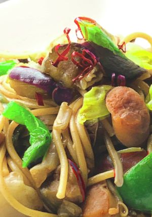 ワンパンで冷めても美味しい和風パスタ♡-レシピのメイン写真