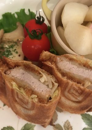 ホットカツサンド-レシピのメイン写真