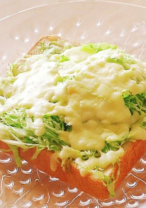 上海トースト★アンチョビバター★キャベツ-レシピのメイン写真