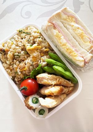小6息子の塾弁2023.08.21-レシピのメイン写真