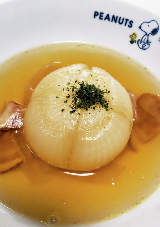 小玉ねぎの丸ごとスープ♪放置で旨い♡-レシピのメイン写真