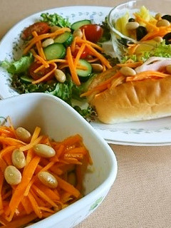 【健康】大豆とにんじんのマリネ-レシピのメイン写真