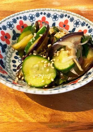 茄子ときゅうりでさっぱり美味しく-レシピのメイン写真