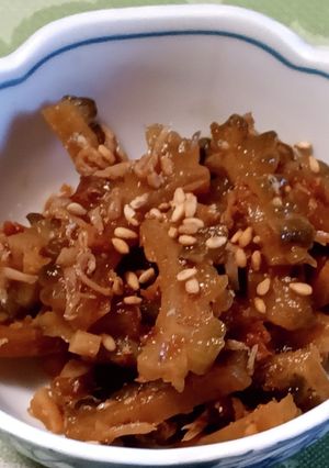 採れすぎでも大丈夫 ゴウヤの佃煮-レシピのメイン写真