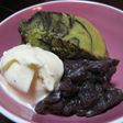 簡単☆抹茶と黒ゴマのマーブルケーキ