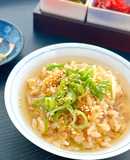 鯛めしリメイク♪シンプルな鯛茶漬け