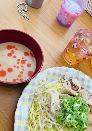 冷やしピリ辛ゴマだれ麺♡-レシピのメイン写真