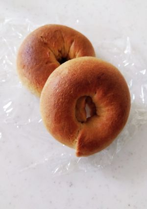 きなこベーグル　中力粉で！-レシピのメイン写真