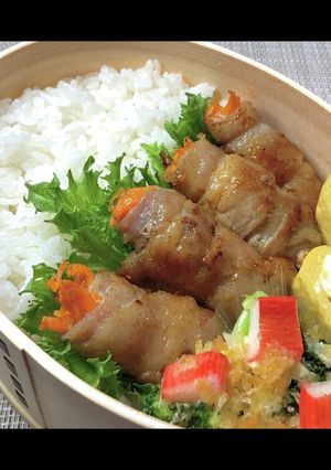 お弁当にピッタリ！人参の肉巻き-レシピのメイン写真