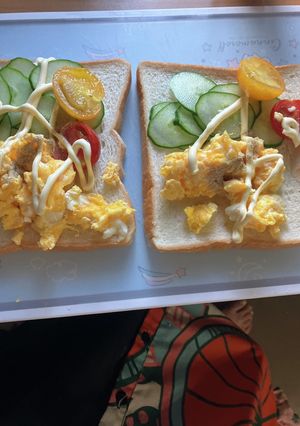 オガタ家　明日の朝食　出し卵パン-レシピのメイン写真