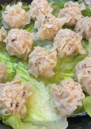 蒸器不要！椎茸と筍入り焼売-レシピのメイン写真