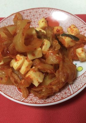 サーモンとクリームチーズのキムチ和え-レシピのメイン写真
