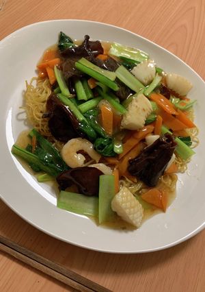海鮮あんかけ焼きそば・極-レシピのメイン写真