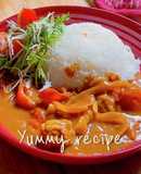 トマトとチキンの夏カレー・レンジ調理