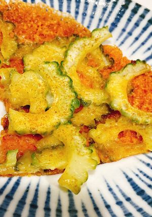 パリパリチーズゴーヤ　カレーバージョン-レシピのメイン写真